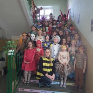 Masopustní karneval ve školní družině na Požární